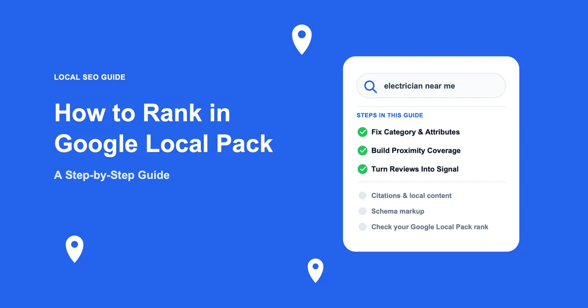 How to Rank in Google Local Pack: Step-by-Step Guide How to Rank in Google Local Pack: Step-by-Step Guide