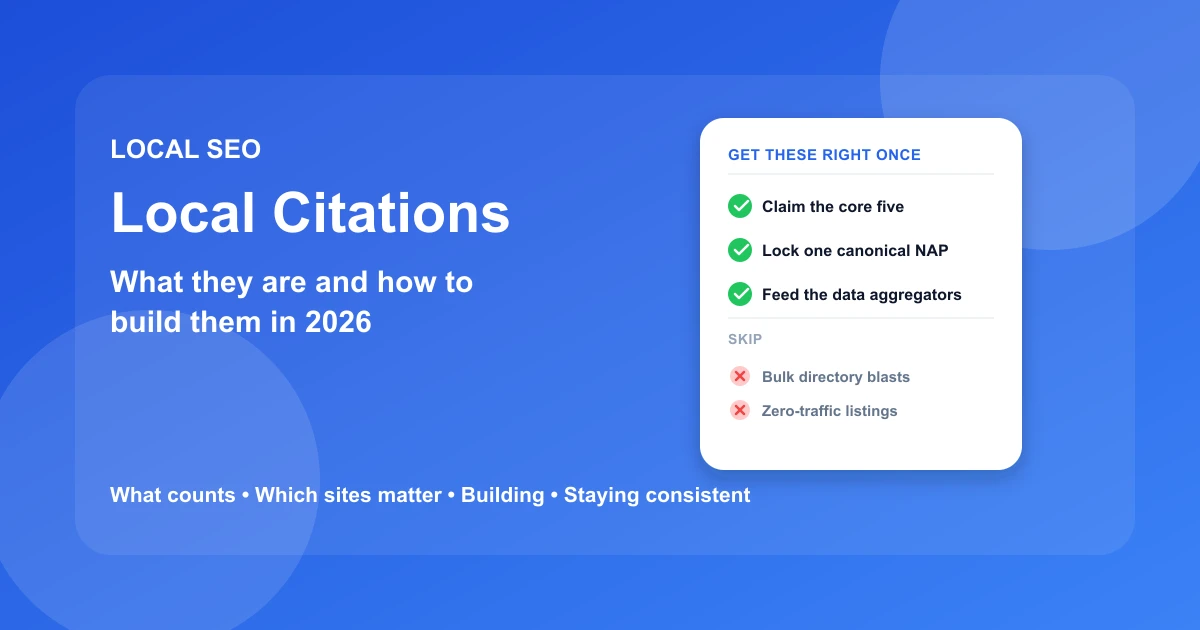 Local Citations: What They Are, How to Build | GBP SEO Tools Local Citations: What They Are, How to Build | GBP SEO Tools